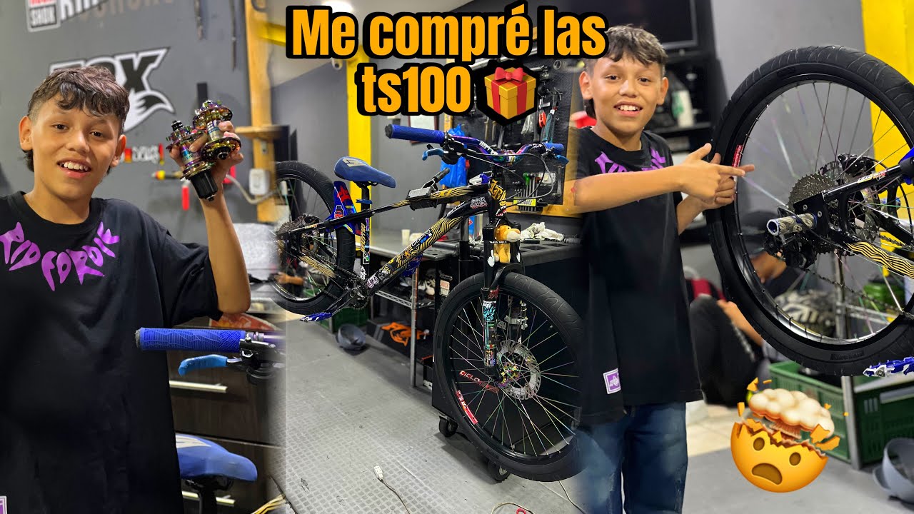 Me compré mis🐝 TS 100🐝con mi primer pago de youtube🔥🤯