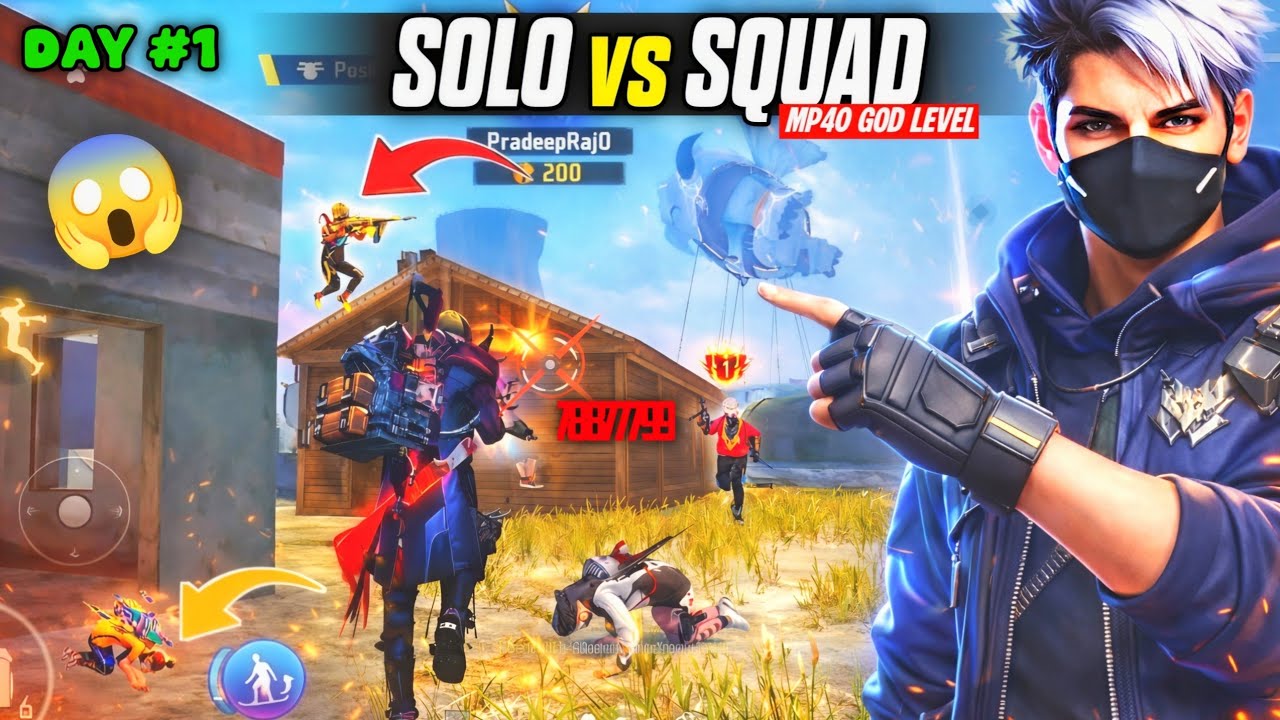 VIVO T3 ULTRA 📲⚡ 120Hz  |  90FPS 🥶 Solo Vs Squad 🪂 90% Headshot Rate 💀 Free Fire Max 🍷