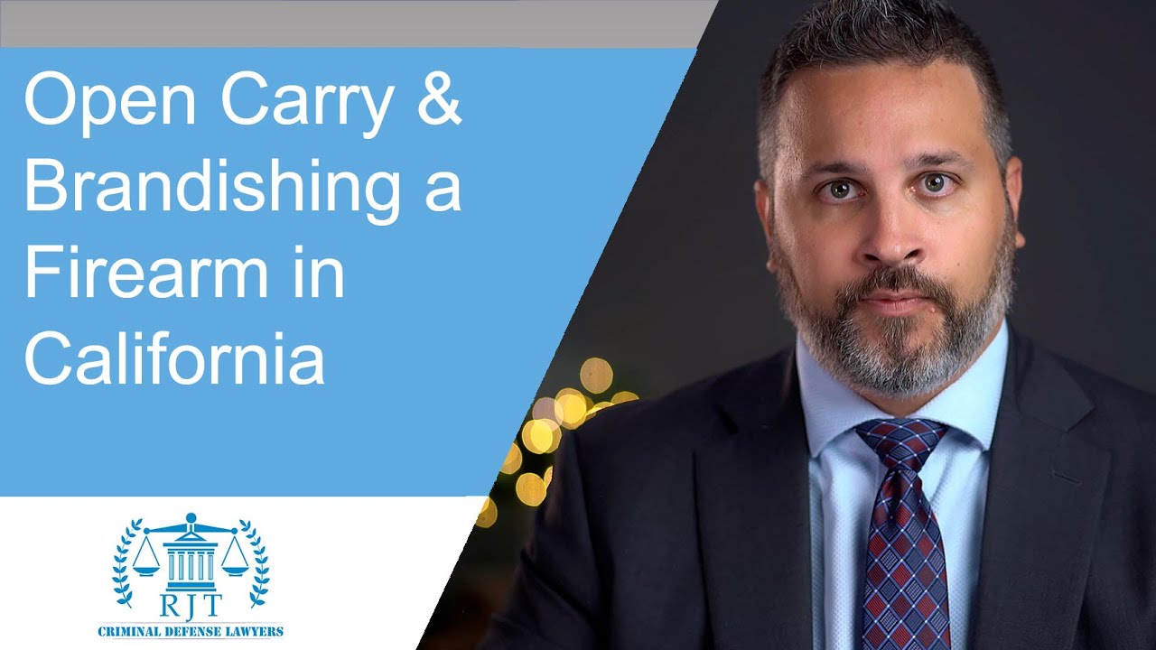San Diego Criminal Attorney Discusses Open Carry Laws
