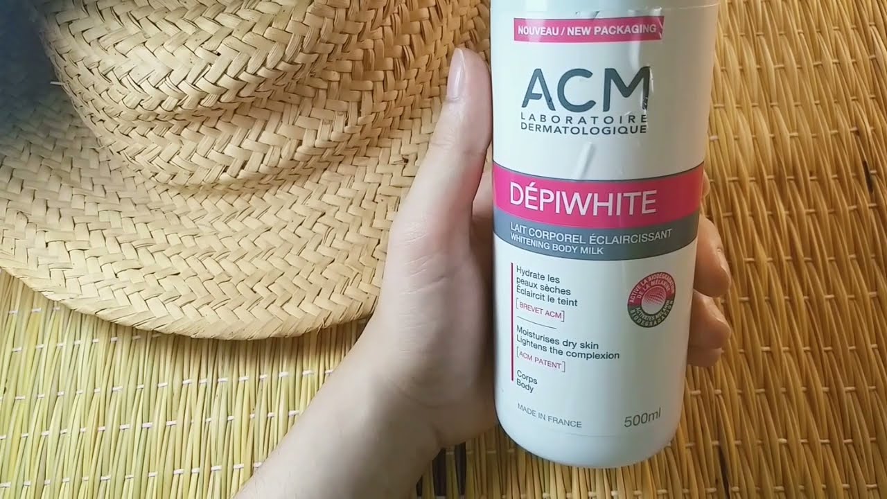 ACM DEPIWHITE LAIT: شرح كل ما يخص الحليب المرطب للجسم للتفتيح و التبييض و توحيد اللون