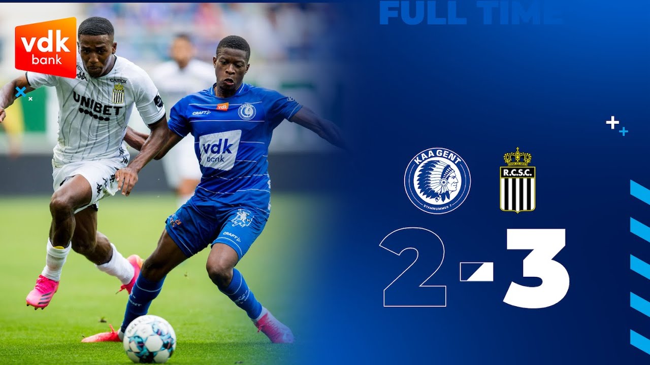 🎬KAA Gent - Sporting Charleroi: 2-3