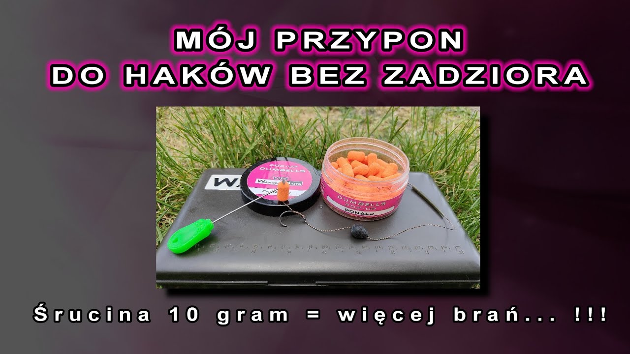 Jak zrobić więcej brań - mój przypon do haków bezzadziorowych