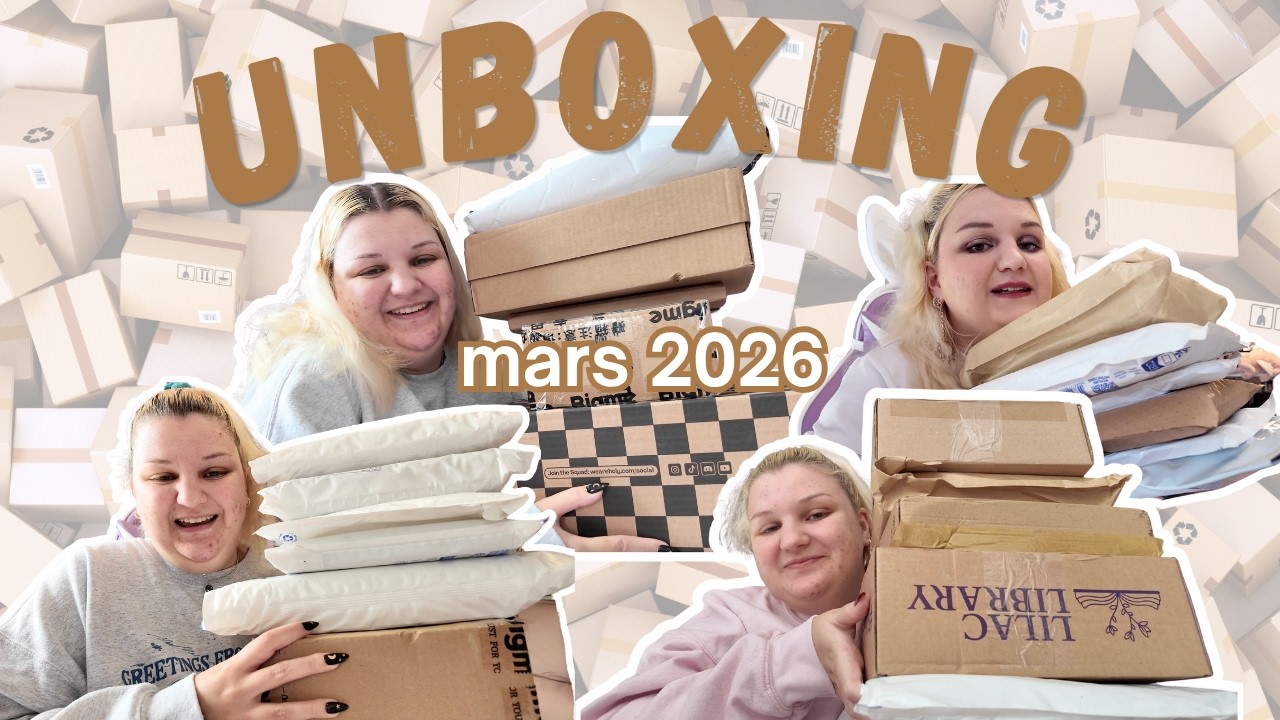 UNBOXING : MARS 2026 📦 BOOKMAIL