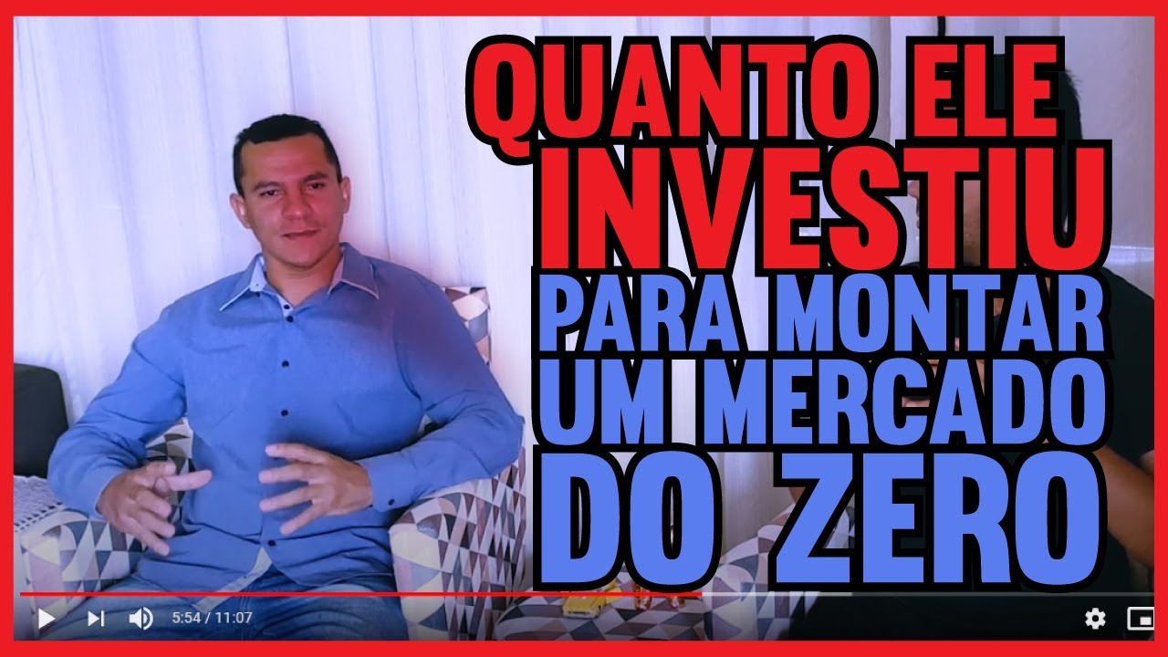 Valor de Investimento Para Abrir um Mercado