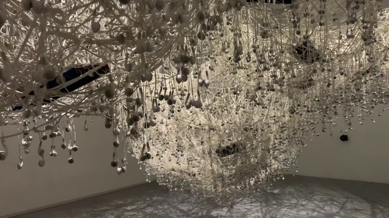 Thicket by Maya Dunietz Installation at the Centre Pompidou, Paris