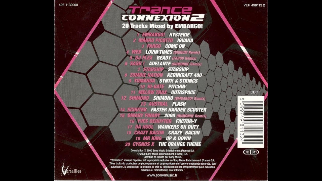 Trance Connexion 2 mixed by Embargo! [2000]