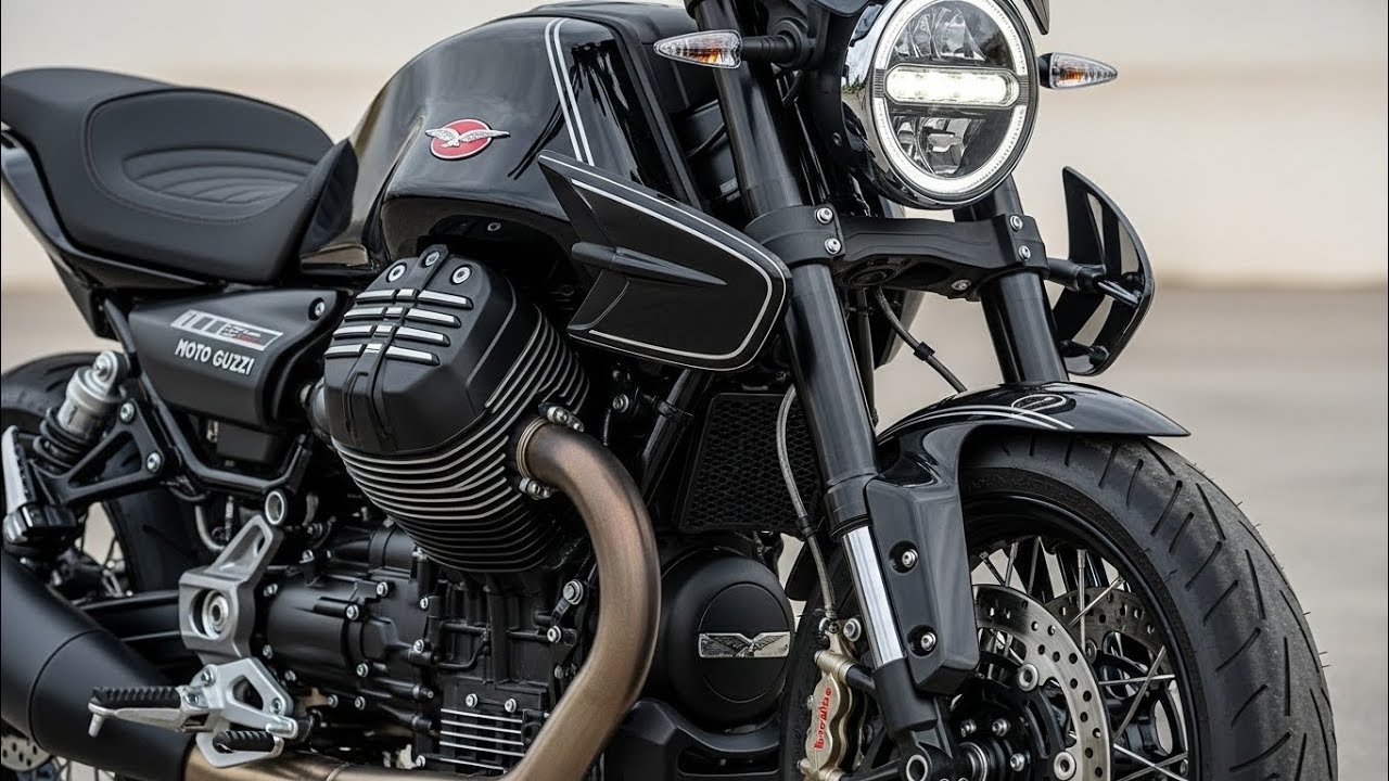 Новый Moto Guzzi V100 LE 2026 года наконец-то выпущен!!!
