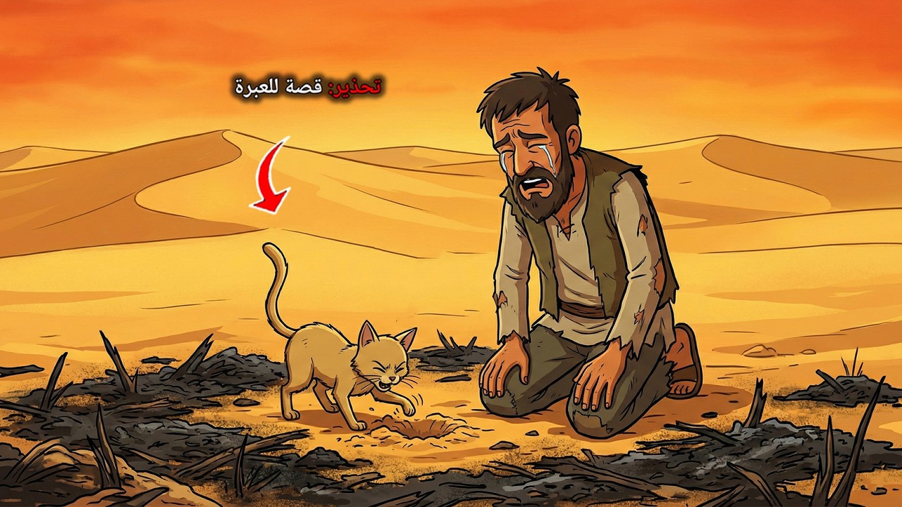 #قصة المزارع الفقير الذي رفض بيع أرضه لشركة كبيرة، فأحرقوا محصوله ليجبروه.. جلس يبكي. فأنقذته قطة!