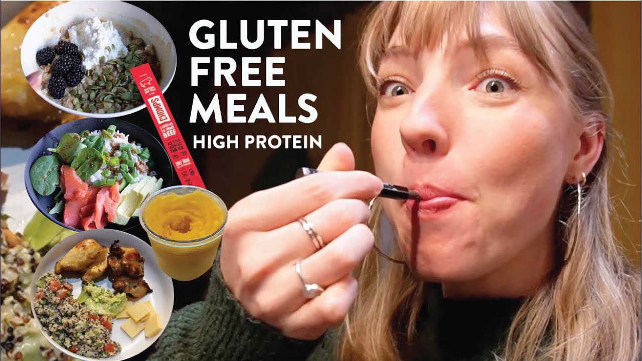 Gluten Free and High Protein Meals | Healthy at home meals | What I eat in a day