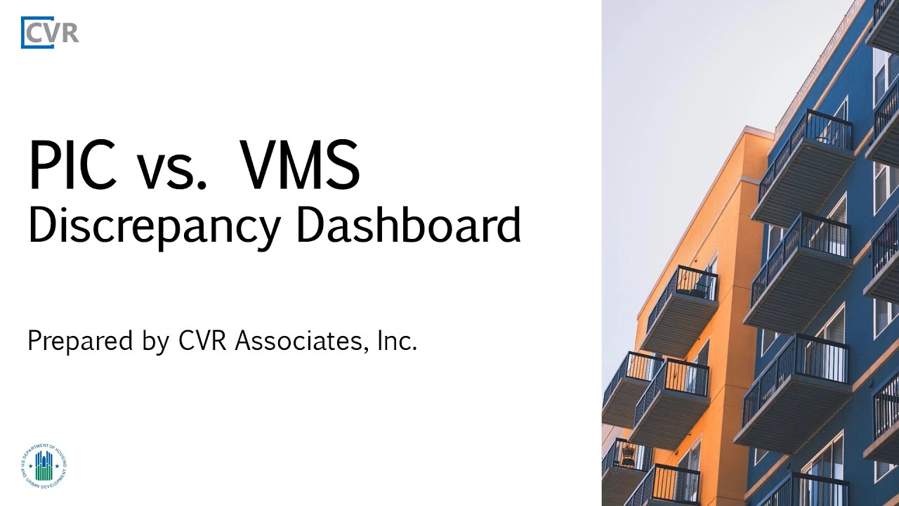 PIC vs. VMS Discrepancy Dashboard