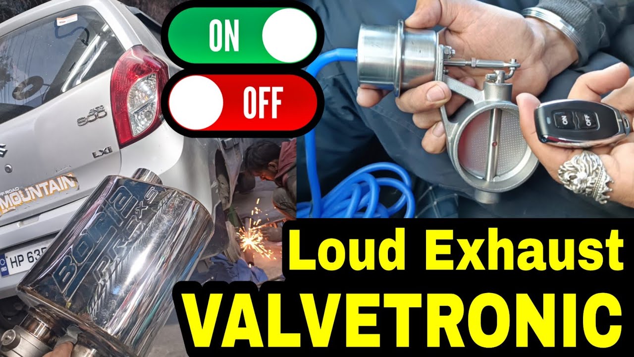 Модифицированный выхлоп Alto 800 Valvetronic | Выхлопная система ON OFF | LOUD BORLA REMUS HKS Fr...