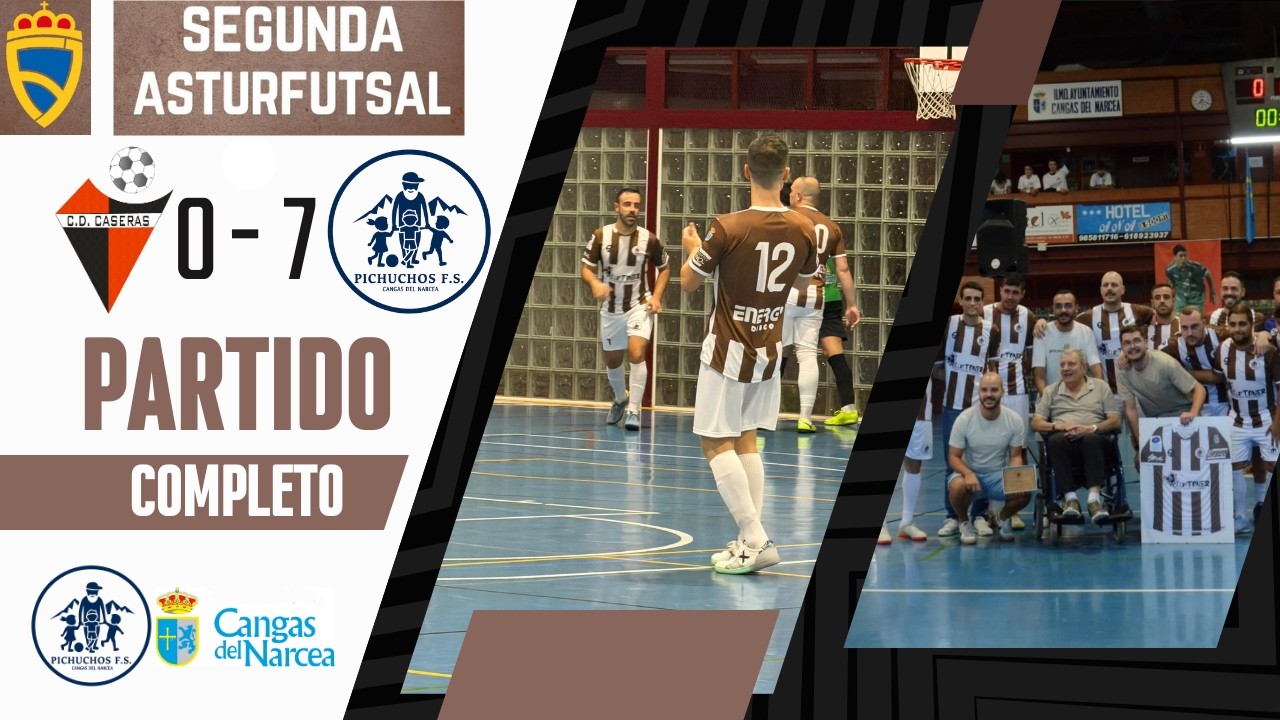 Pichuchos campeón de invierno | C.D. Caseras 0-7 Pichuchos FS