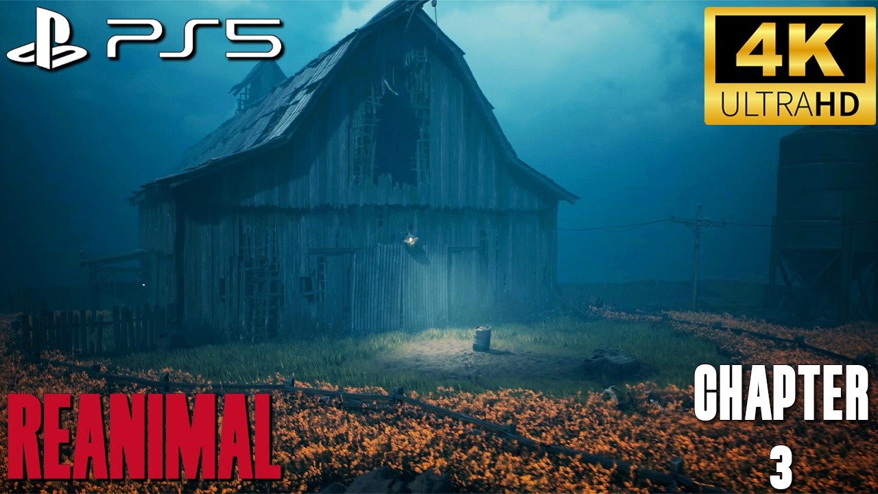 Reanimal Single Player Gameplay- Chapter 3: After the Flood (PS5 4K)
