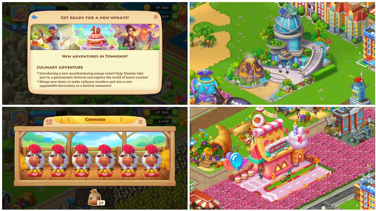 🎂 Township: Update 12.0.0 | All Skin & Decor & Stickers & Avatars 🎂