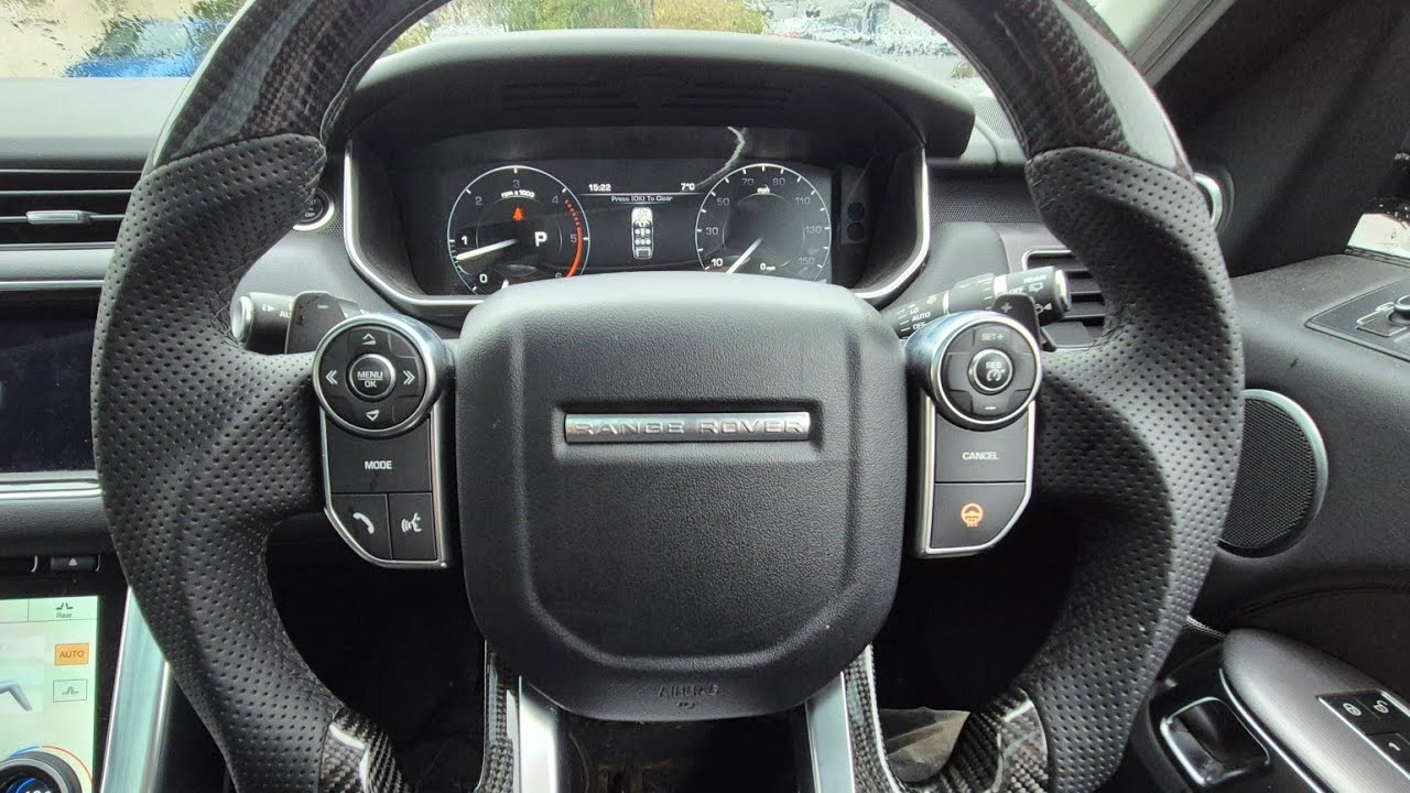 Range Rover Steering Wheel Upgrade