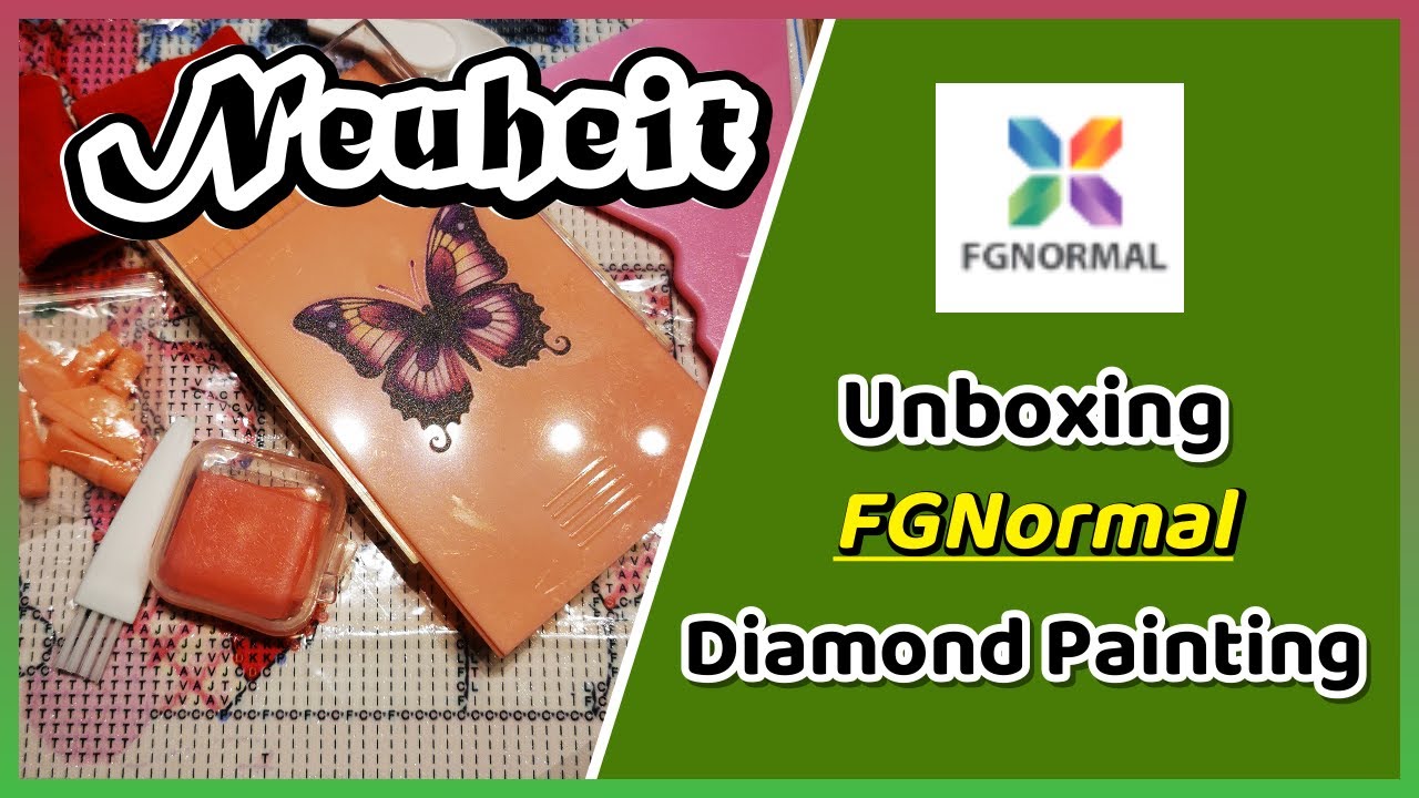 #FGNormal #Unboxing 💎Neuheit fürs #DiamondPainting 💓