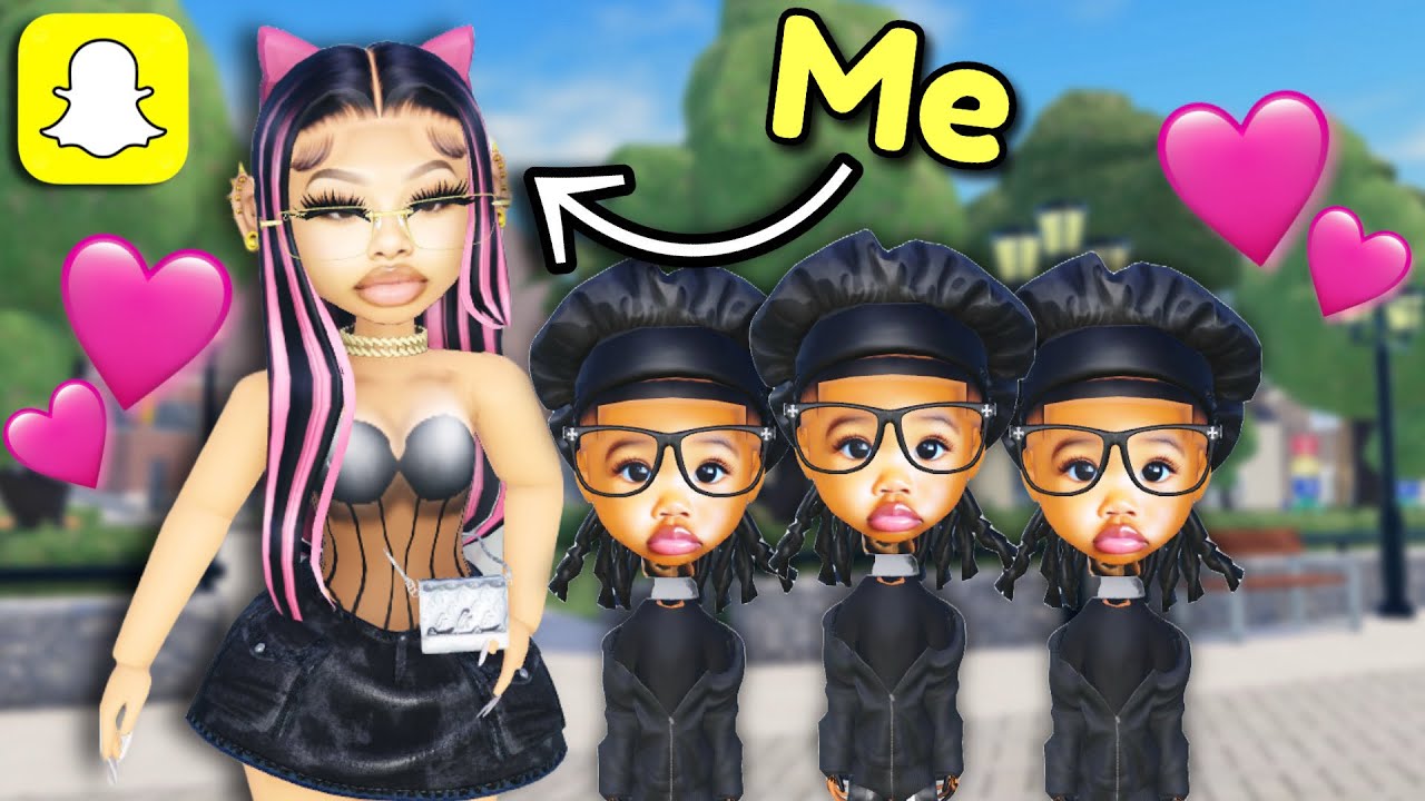 I ADOPTED REALISTIC TRIPLETS ON ROBLOX SNAPCHAT | Life Together Rp