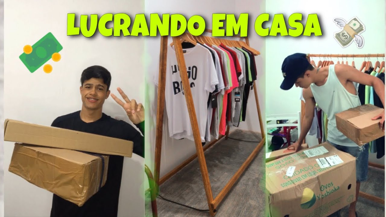 MONTEI UMA LOJA DE ROUPAS NA MINHA CASA?! E-COMERCE DA CERTO!