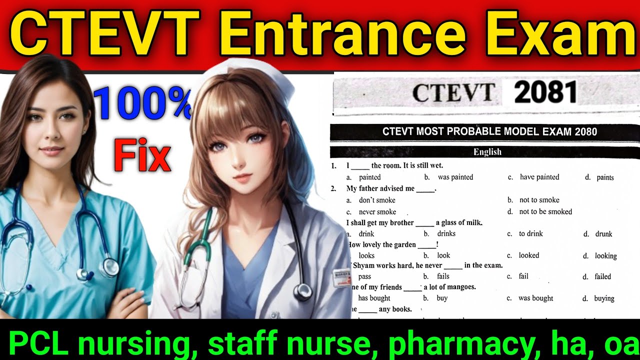 Ctevt entrance exam model questions 2081How to earn passive income money by getting free scholarship