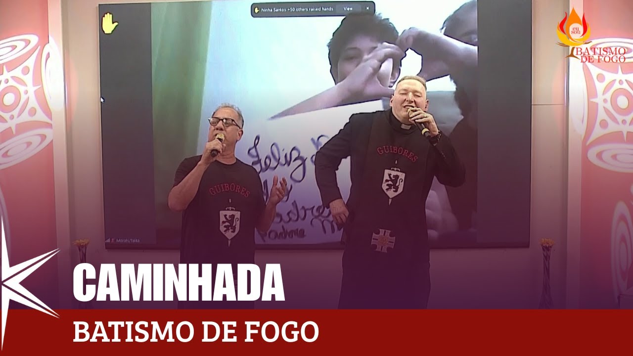 Caminhada - Padre Marcelo Rossi e Dunga