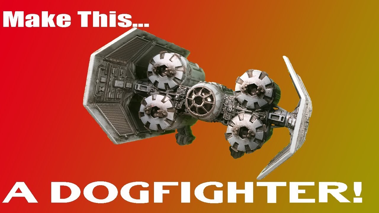 Turning a TIE Punisher into a Fighter : X-Wing Imperial Builds