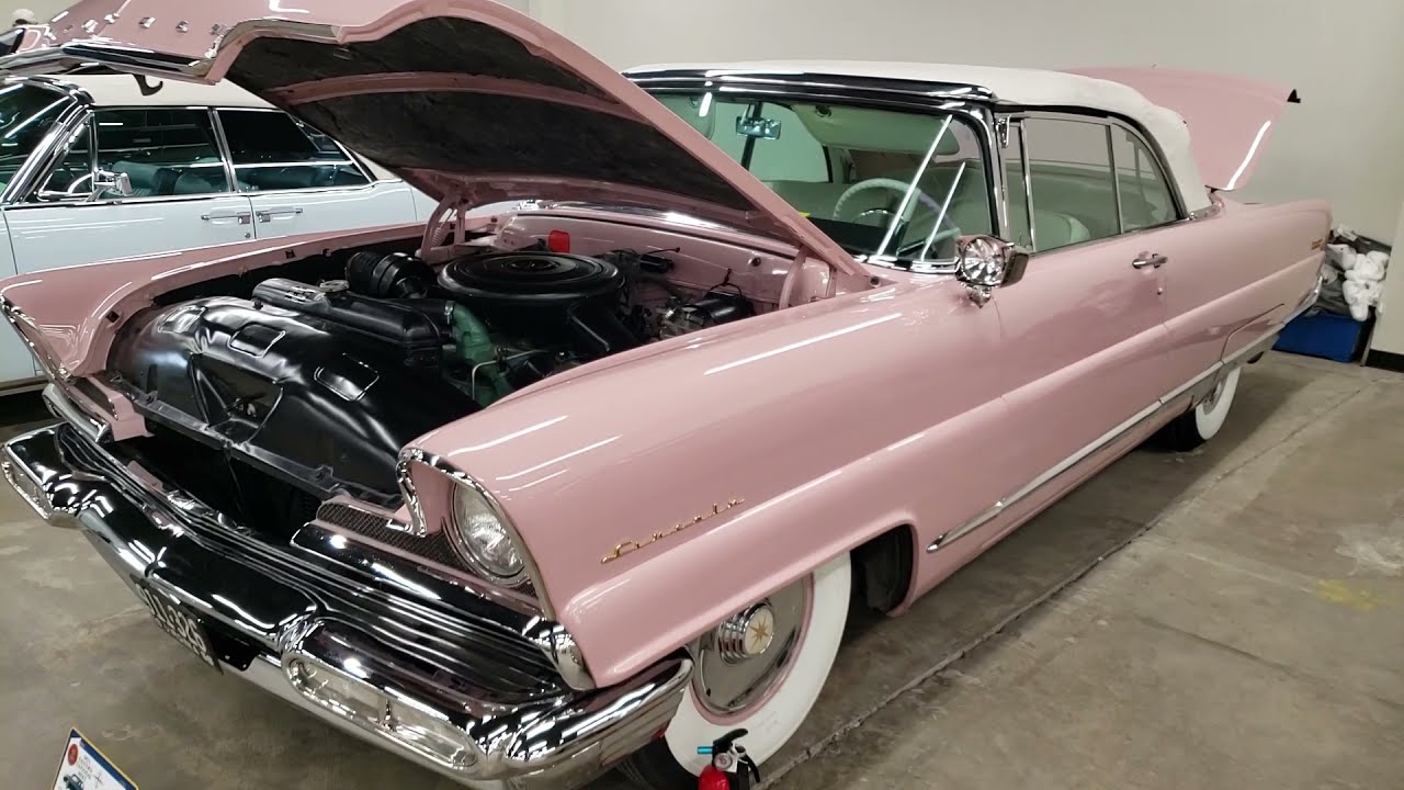 1956 Lincoln Premier Convertible.