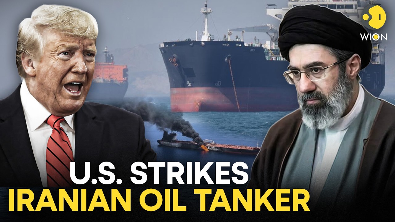 US-Iran War LIVE: US Strikes Iranian Oil Tanker, Tehran Claims Massive Escalation | WION Live