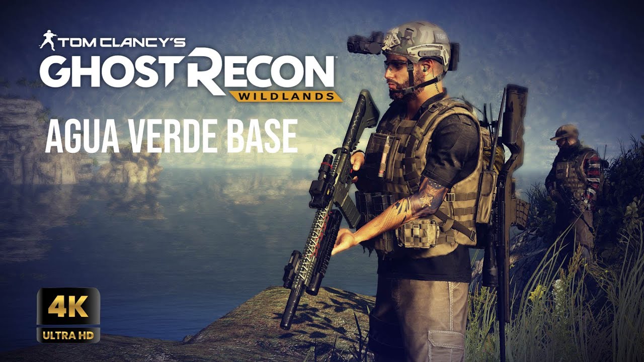 GHOST RECON WILDLANDS - AGUA VERDE BASE - STEALTH KILLS  - 4K 60FPS