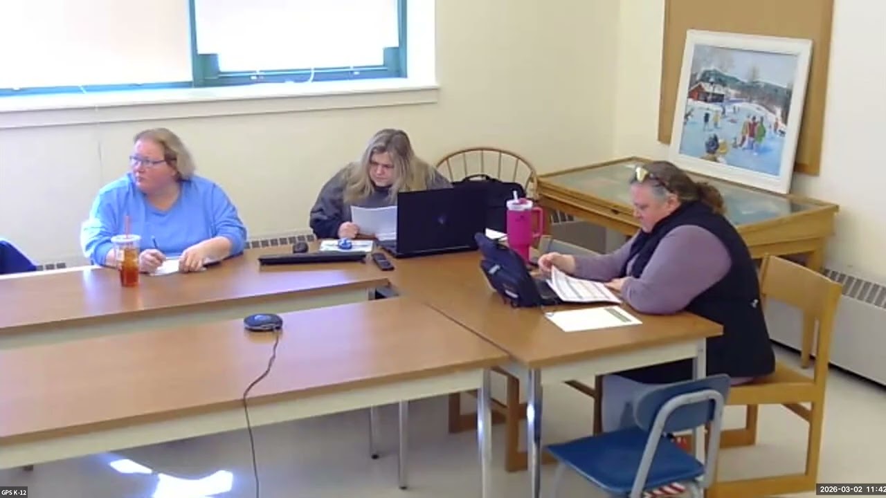 School Budget and Finance Subcommittee March 2, 2026