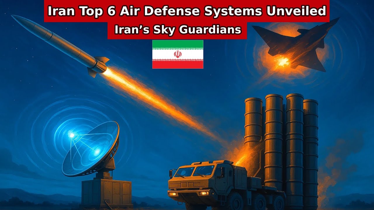 Iran Advanced Air Defense Systems 2025 : Top 6 Advanced Air Defense Systems Powering Sky Security