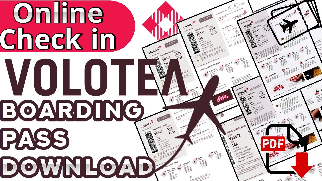 How to Check in for a Volatea Airlines Flight | Check-In Online | Boarding Pass Download | Volatea