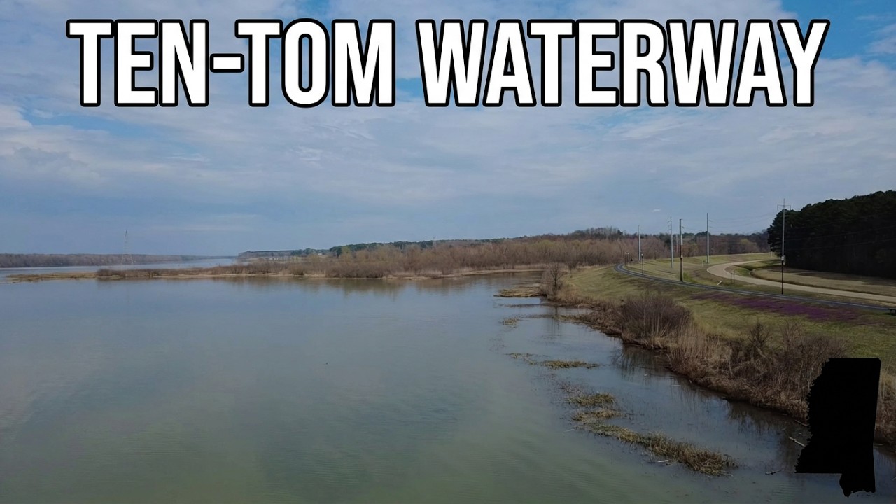 Tennessee-Tombigbee Trail I Mississippi I Waterways of America I Scenic Trails I 4K