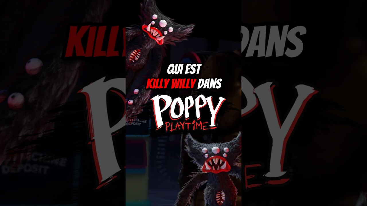 Qui est Killy Willy dans Poppy Playtime ? #gaming #jeuxvid&eacute;o #poppyplaytime #huggywuggy