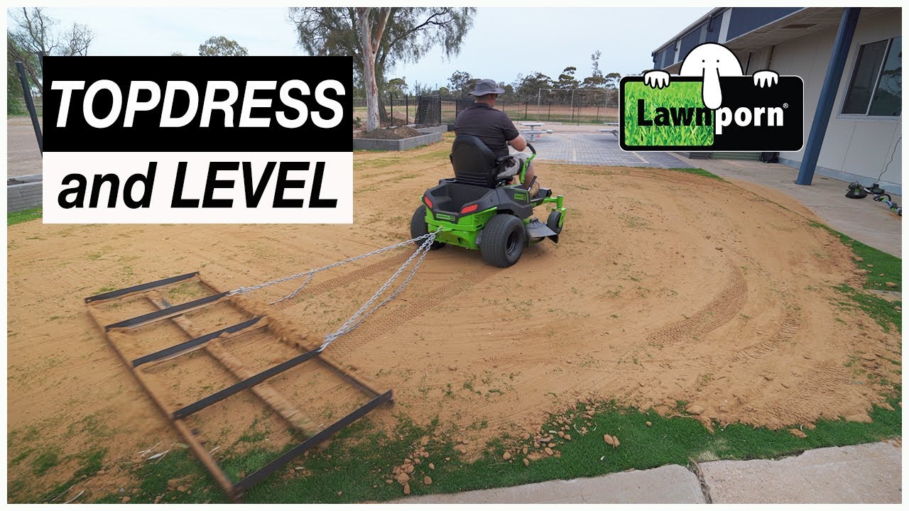 SCHOOL PROJECT: How to Topdress and Level a Lawn