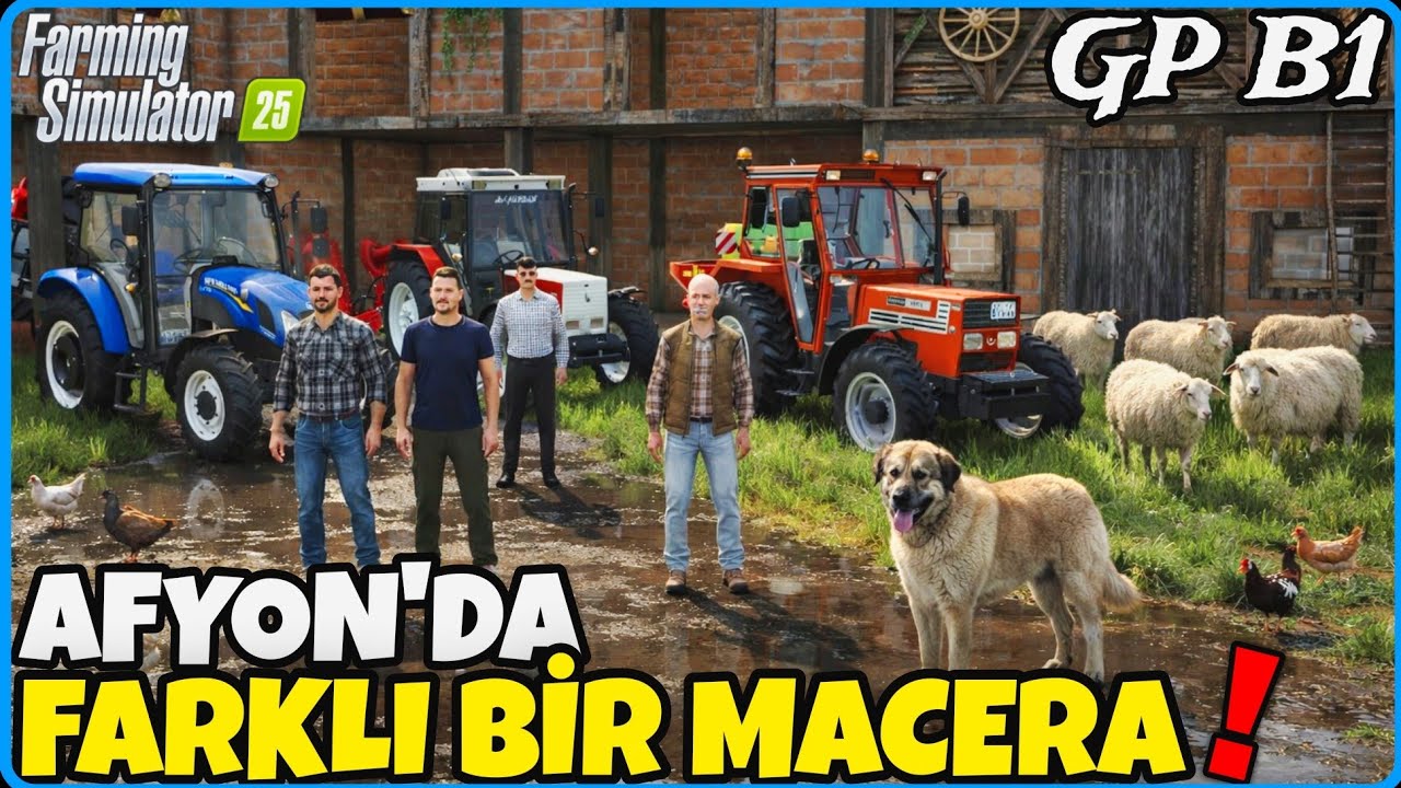 FARKLI BİR MACERA İ&Ccedil;İN AFYON'DAYIZ🔸️YENİ &Ccedil;İFTLİĞİMİZİ KURDUK🔸️SEZPN BİZİ BEKLİYOR 🔸️FS25 AFYON