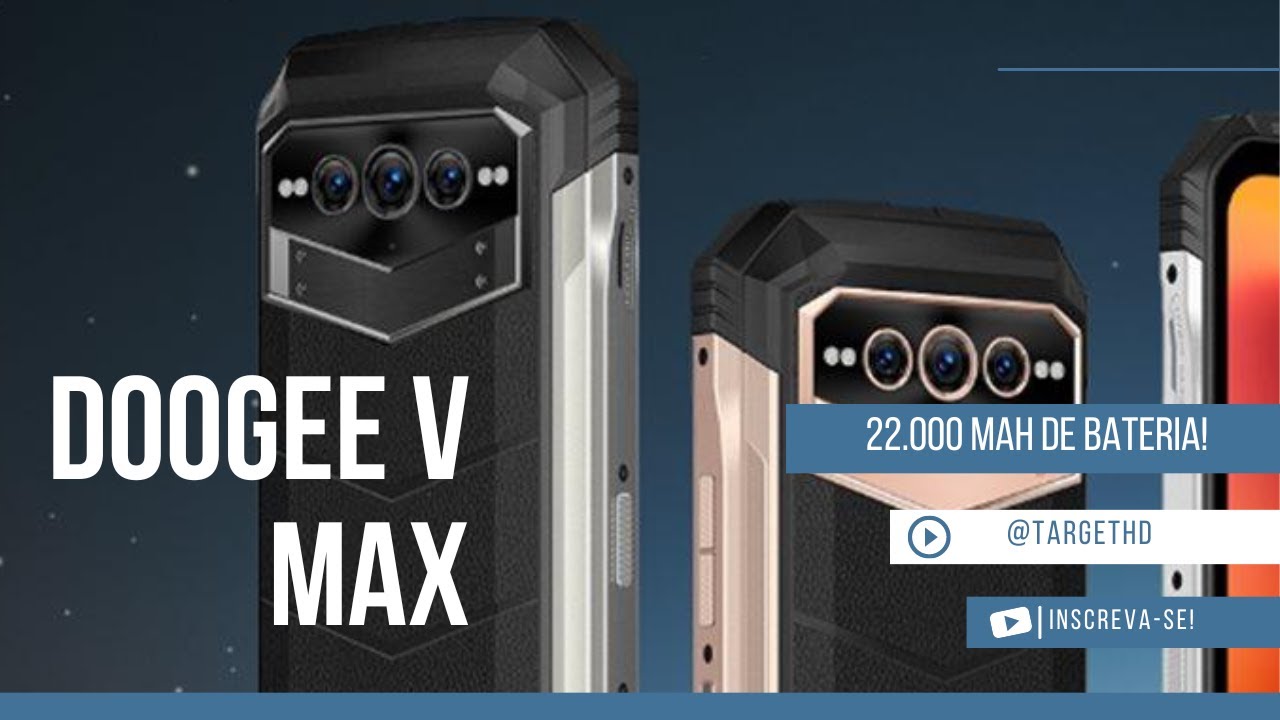 DOOGEE V MAX, COM 22.000 MAH DE BATERIA | VALE A PENA?