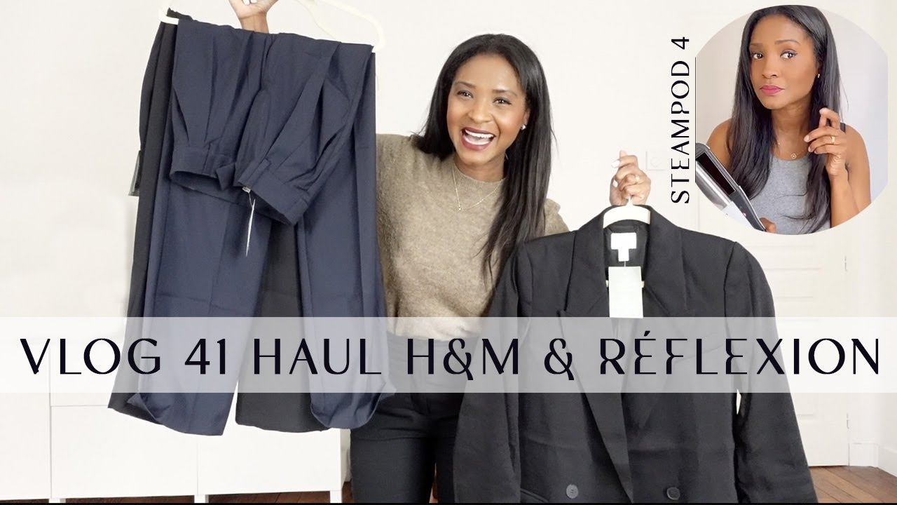 Haul H&M, Steampod4, ménage, tri dressing, Amsterdam, vlog 41 I Manuela Miro