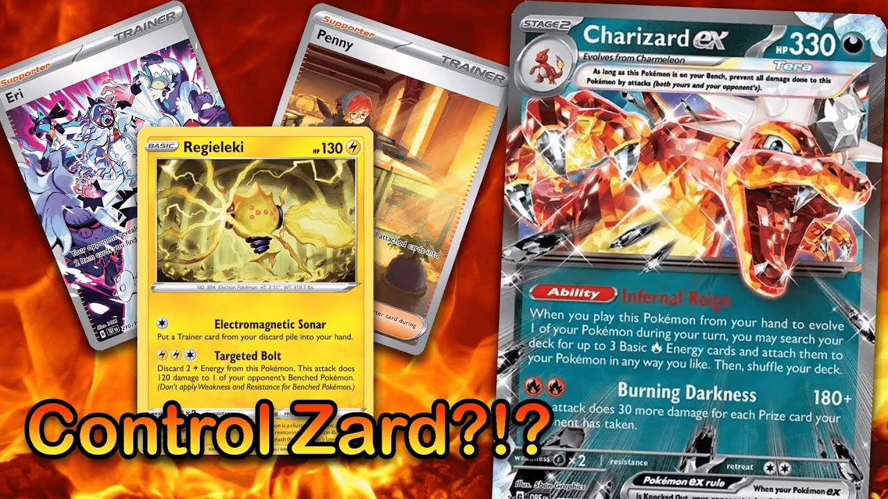 The Charizard Deck That Can Do EVERYTHING! | Temporal Forces Control Zard Deck List