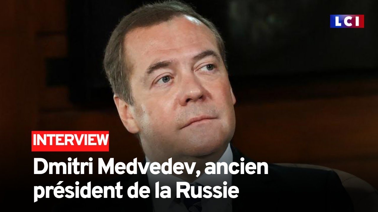 Dmitri Medvedev, ancien président de la Russie, invité exclusif de LCI