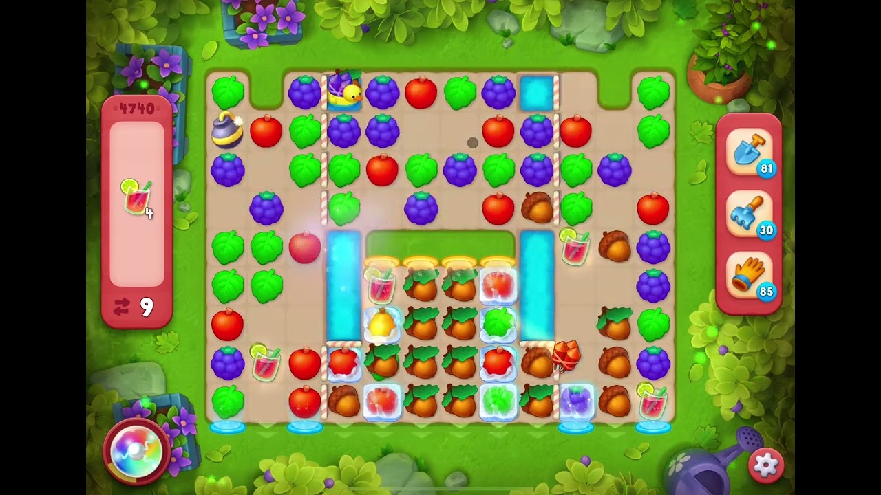 GardenScapes Level 4740 no boosters