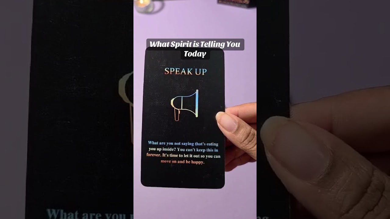 WHAT SPIRIT IS TRYING TO TELL YOU..##spirtual #message