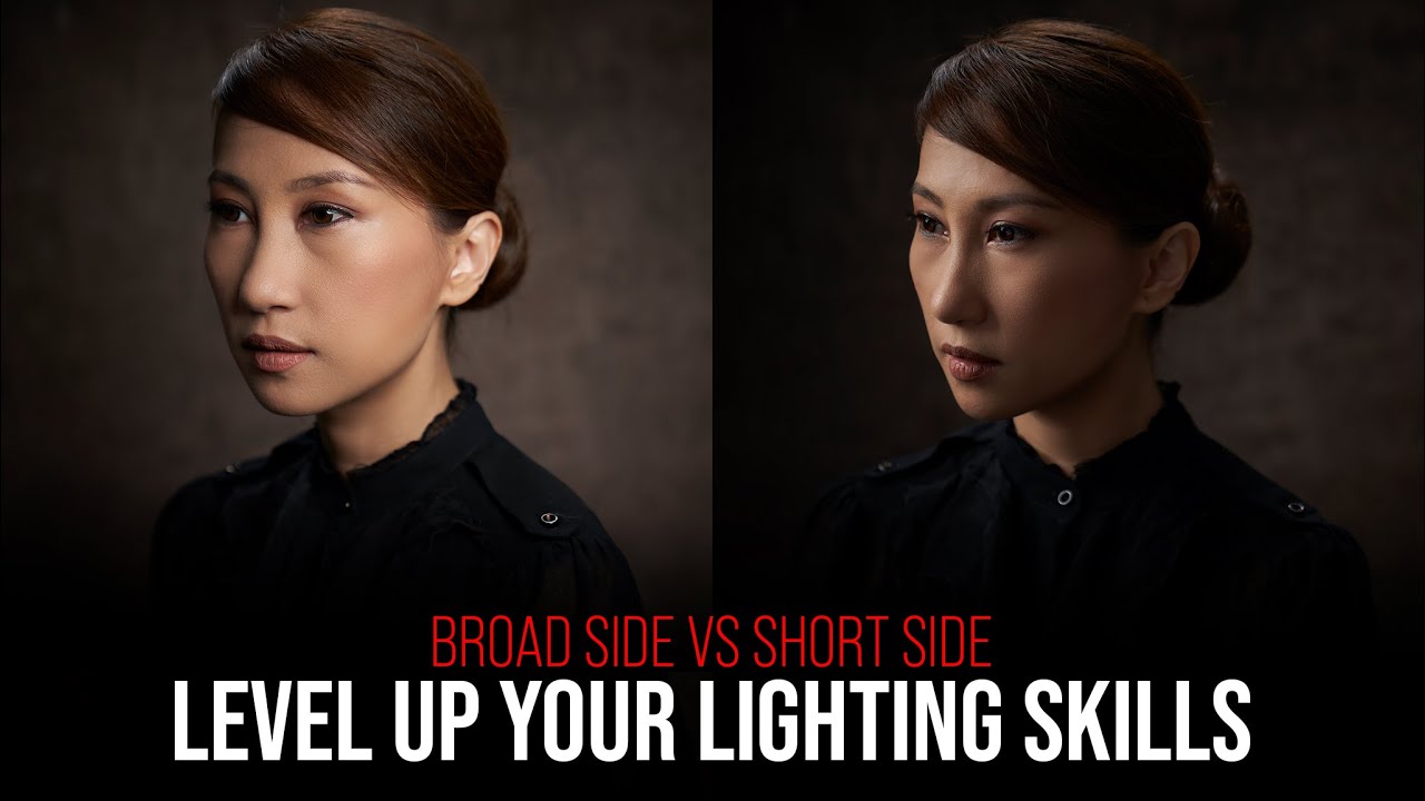 Want to LEVEL UP Your Photography Lighting skills? Try lighting the SHORT SIDE