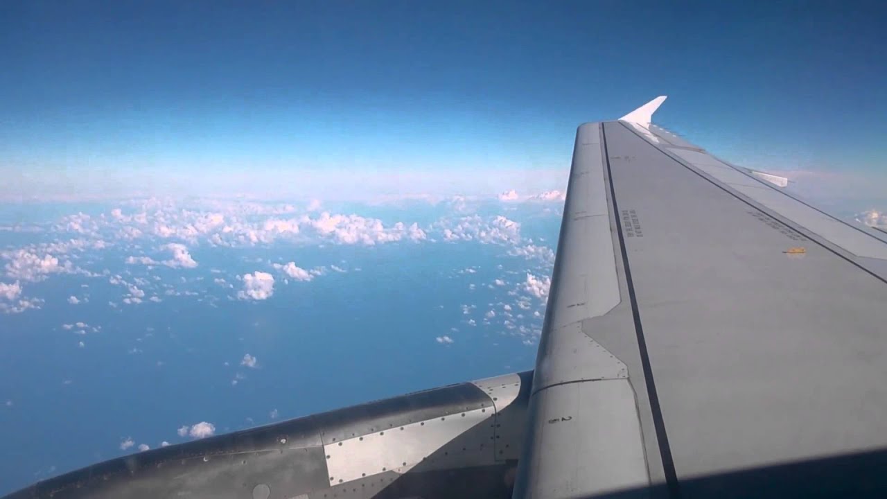 AEGEAN AIRLINES A3205 A320 RHODES ATHENS Full flight (Cruising in 32000 ft!!!)