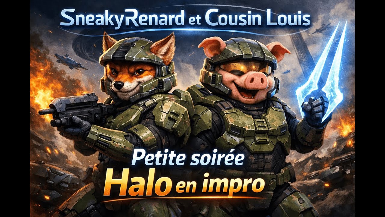 On ce fait Halo 1 coop ? Ah bah non... MAIS HALO QUAND MEME !#FR