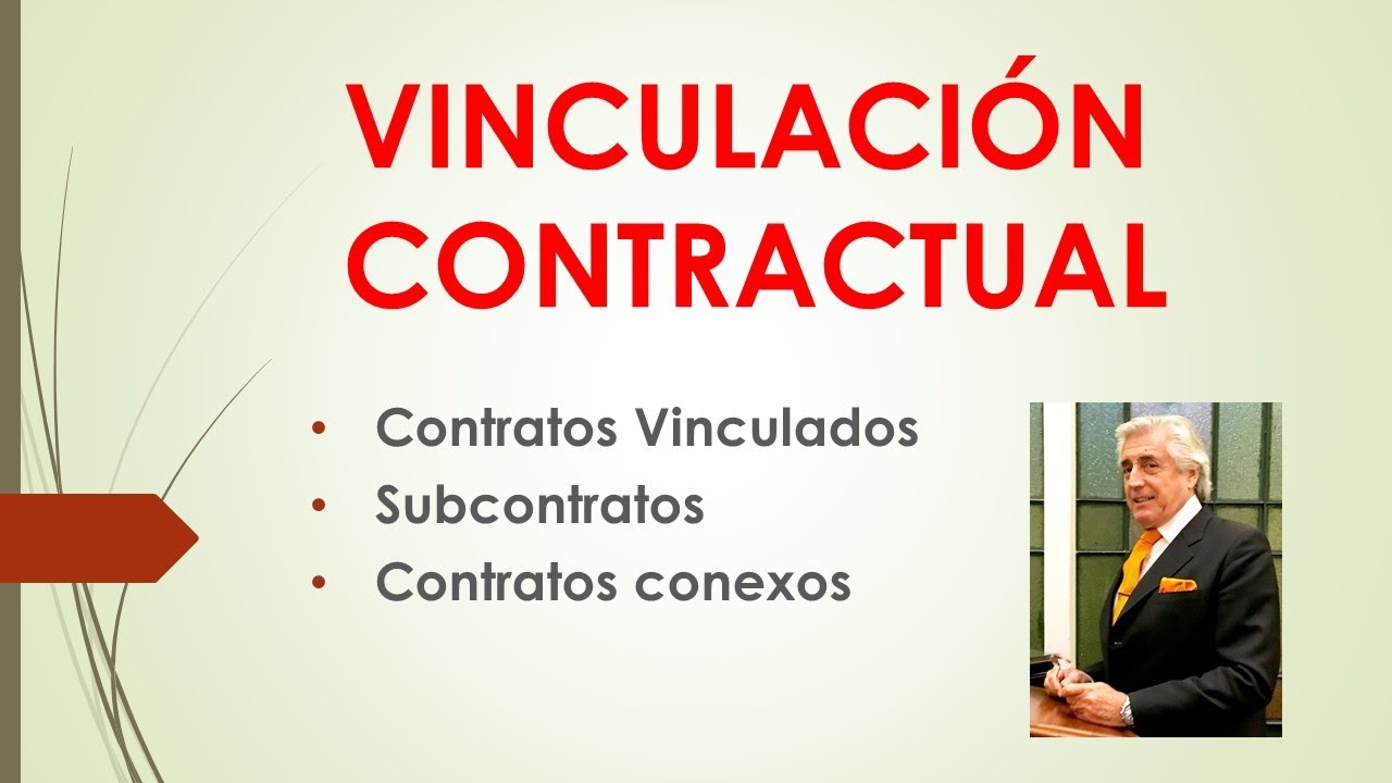 VINCULACIÓN CONTRACTUAL