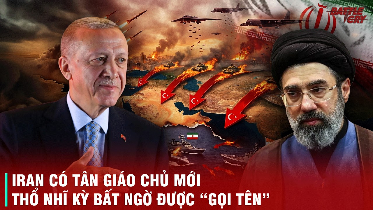 TUYÊN BỐ KHÔNG ĐÀM PHÁN, TÂN GIÁO CHỦ IRAN QUYẾT ĐÁNH TỚI CÙNG - VÌ SAO IRAN THA CHO MỖI THỔ NHĨ KỲ?