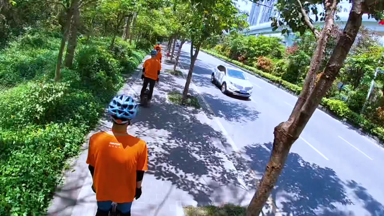 Inmotion V11 Electric Unicycle Group Ride