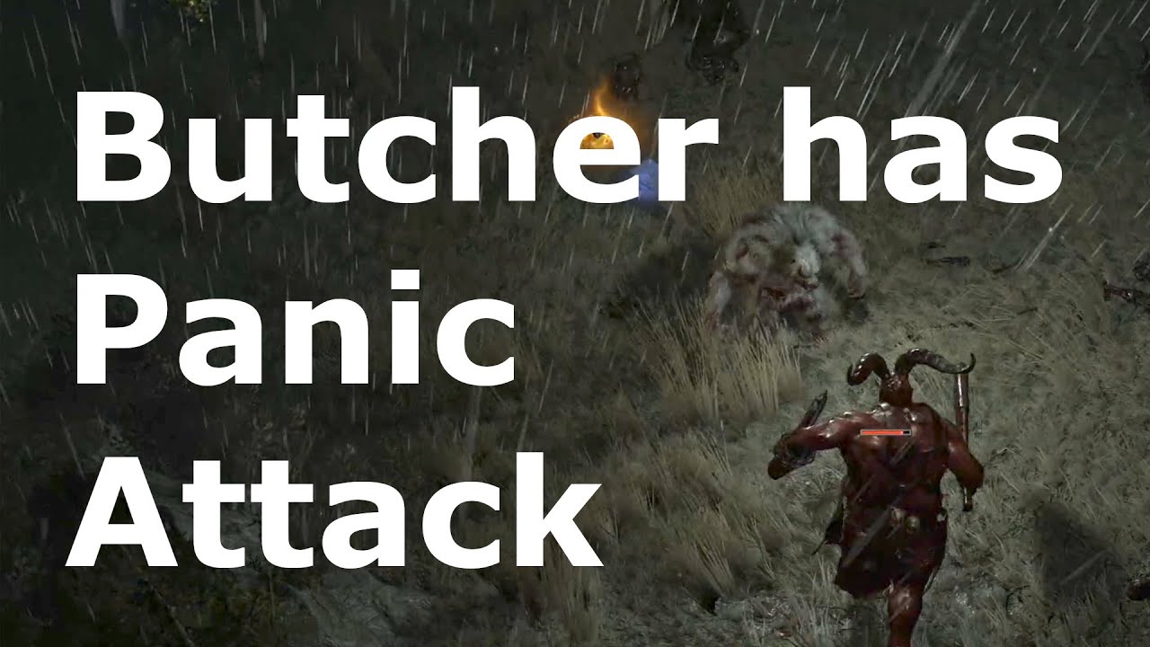 Butcher has Panic Attack