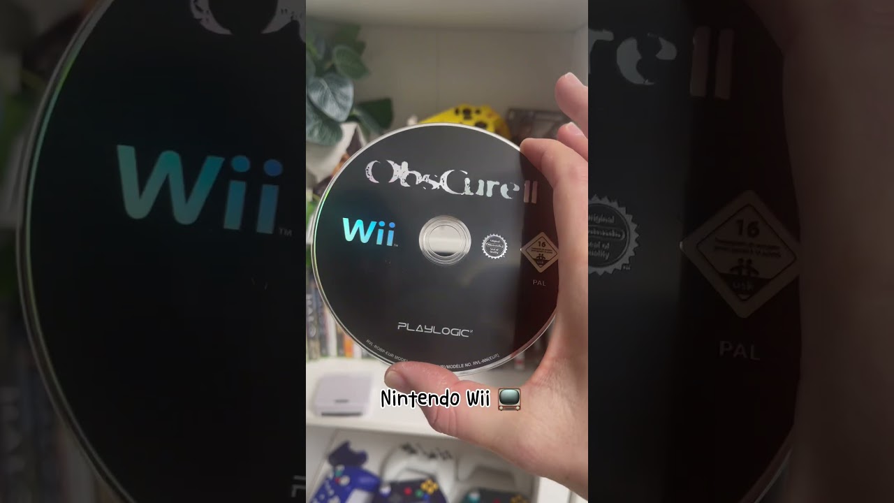 Obscure 2 a plant-based cozy game 🍃 #cozygame #obscutober #obscure #nintendo #wii