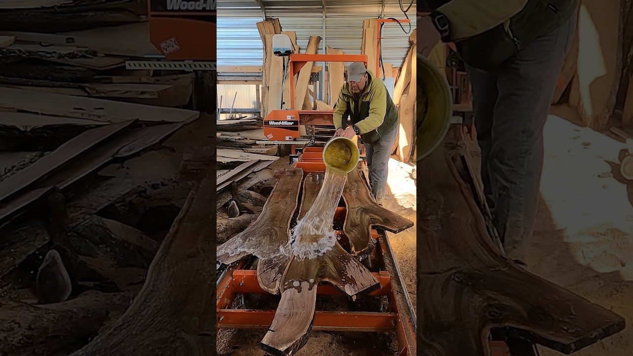 Live Edge Black Walnut Slabs 4/4